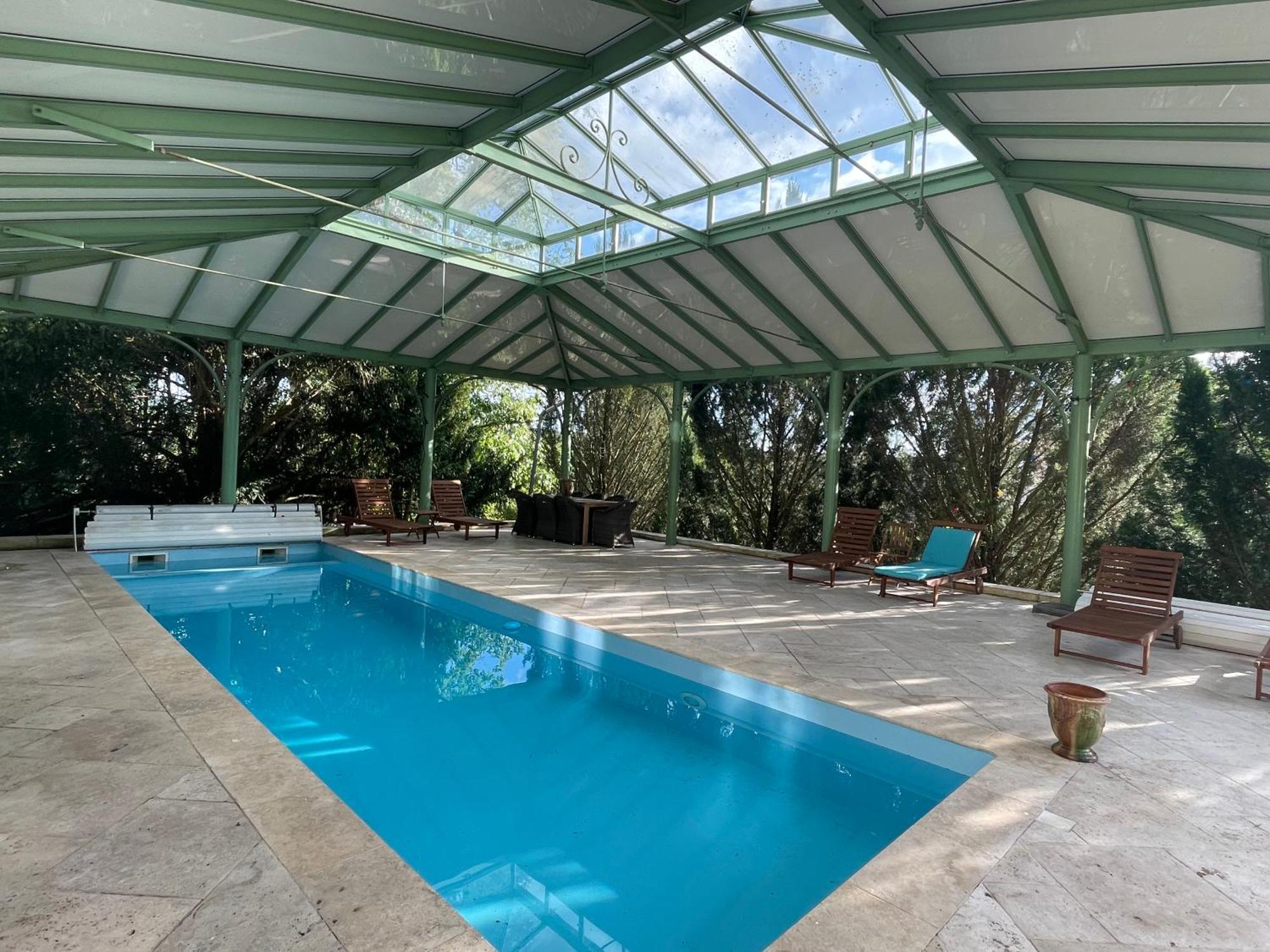 VILLA SPA PERRET-4 Étoiles-PARC de 3 Ha au pied du PARC NATUREL DU VEXIN NORMAND-Châteaux -Nature-Ballades-VTT-Cheval-Golf-À 5 Mn de GIVERNY-Jardins de MONET-Musée IMPRESSIONNISTE-Pour 2 Nuitées SAUNA ou JACUZZI offert en Hiver ou PISCINE en Été ou H Sainte-Genevieve-les-Gasny Extérieur photo